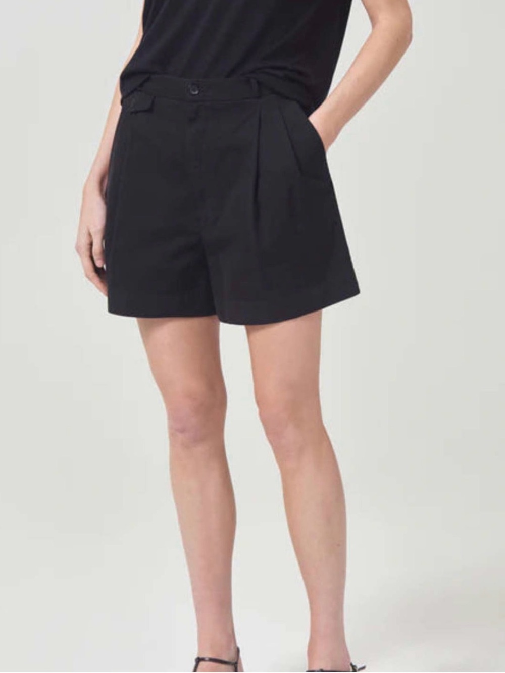 Agolde Black Becker Short size 26